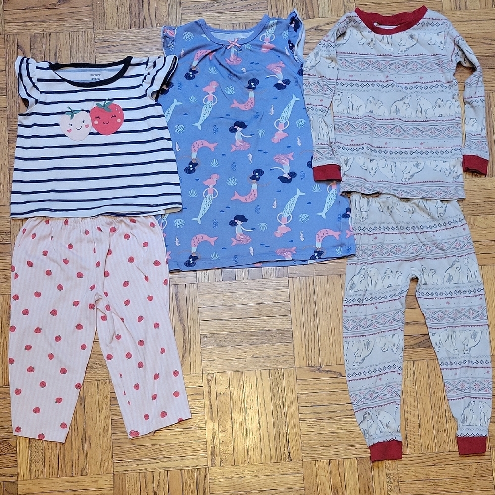 Carter's Striped and Dinosaur Pajama Set